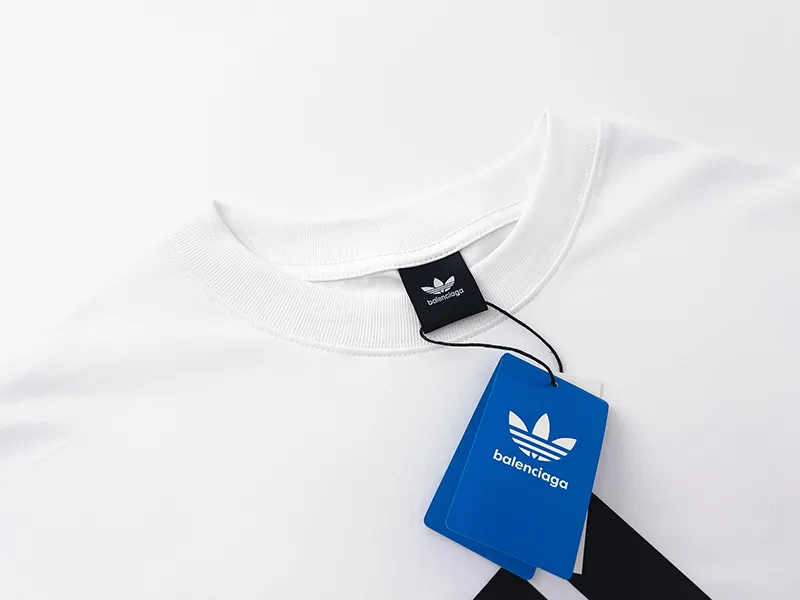 💰p85 #23ss Adidas Classic Logo # BALENCI*GA # 240g * 1 1 os Same Style！！ ：2353# Sizes：xs-L ：4 （ .Royal Blue. . ）